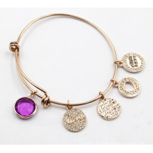 Adjustable Size Bracelet with Custom Made Charms